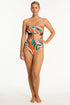 Sea Level Tropaluxe Twist Bandeau One Piece